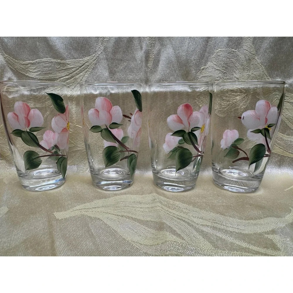 Set of 4 Franciscan Desert Rose 4